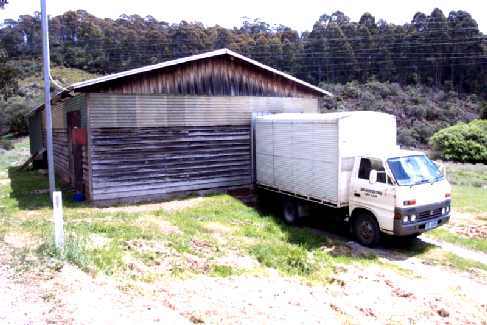 Warehouse & truck
